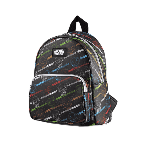 Funko Pop! Star Wars Light Saber All Over Print Mini Backpack - New, With Tags