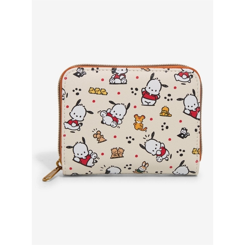 Loungefly Sanrio Hello Kitty & Friends Pochacco & Friends Mini Zip Wallet - New, With Tags