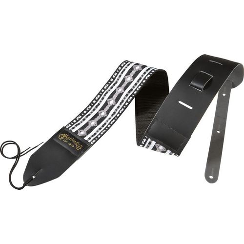 Genuine Martin Leather and Cotton Guitar Strap