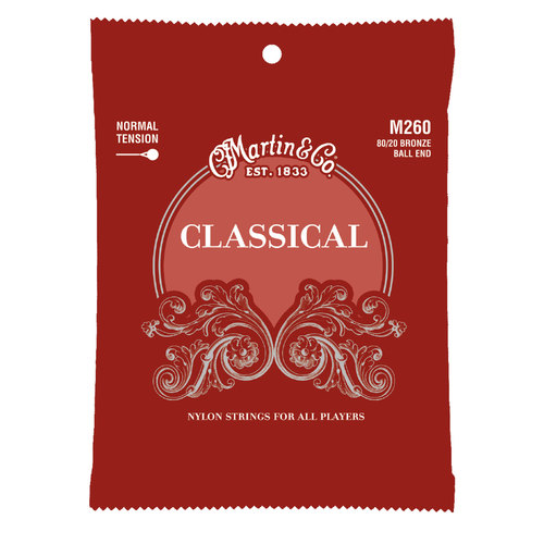 Martin Darco Classical Nylon Strings Ball Ends M260 - Normal Tension