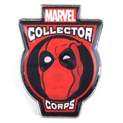 Marvel Collector Corps Souvenir Pin Badge Deadpool Mint Condition