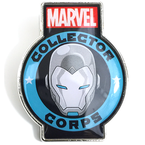 Marvel Collector Corps Souvenir Pin Badge Iron Man Secret Wars Mint Condition