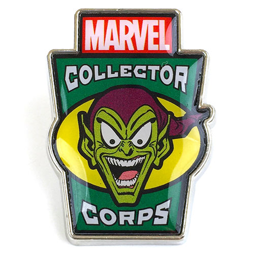 Marvel Collector Corps Souvenir Pin Badge Green Goblin Mint Condition