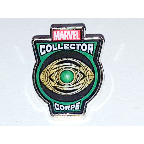Marvel Collector Corps Souvenir Pin Badge Doctor Strange Eye of Agamotto Mint Condition