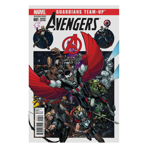 Marvel Avengers Guardians Team-Up Comic #1 (Variant Edition) - Collector Corps Exclusive - New, Mint Condition