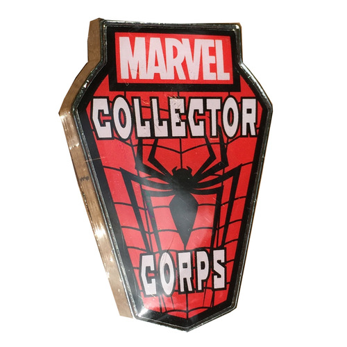 Marvel Collector Corps Souvenir Pin Badge Spiderman Logo Mint Condition