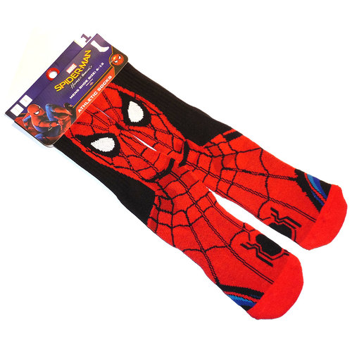 Marvel Spider-Man Homecoming Athletic Socks - New