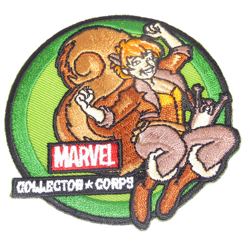Marvel Animal Instinct - Squirrel Girl Souvenir Patch - Collector Corps Exclusive - New, Mint Condition