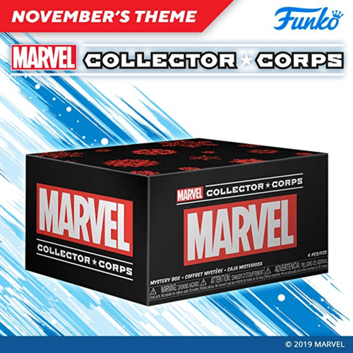 Funko Marvel Collector Corps Subscription Box - November 2019 Marvel Holiday - New, Mint Condition [Size: Small]