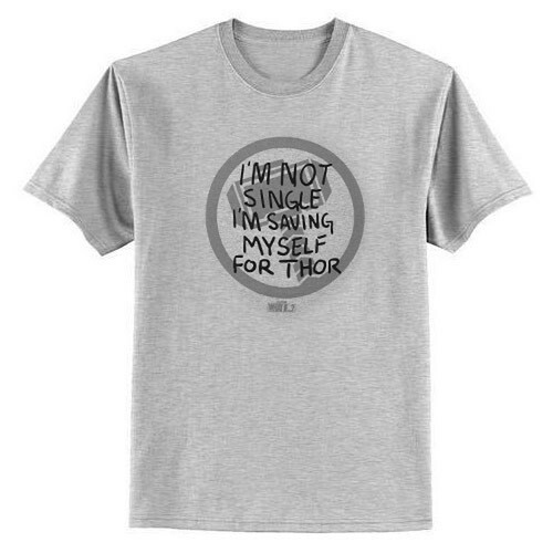 Funko Marvel Collector Corps What If? I'm Saving Myself For Thor Tee (S T-Shirt) - New, With Tags