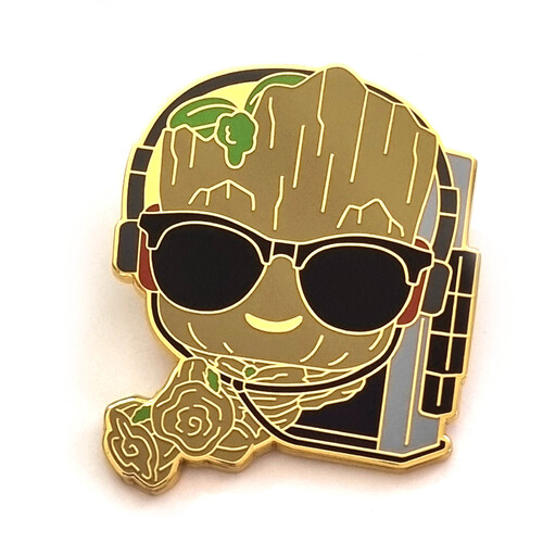Marvel Groot Pin/Badge (From Disney+ Box) By Marvel Collector Corps - New, Sealed