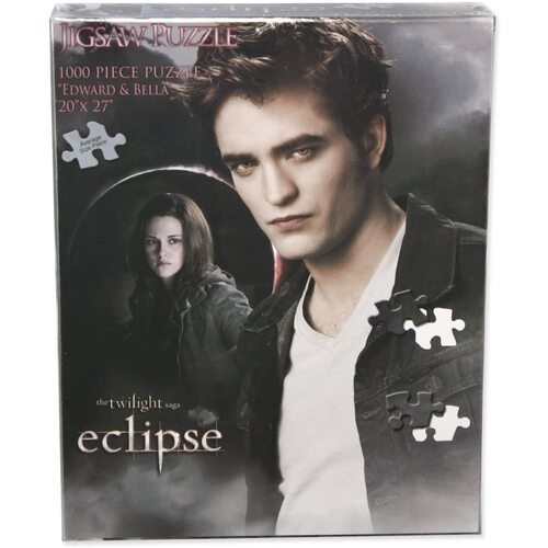 The Twilight Saga: Eclipse - 1000 Piece Jigsaw Puzzle - Edward & Bella In Moon - New