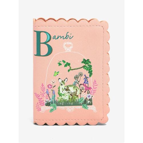 Our Universe Disney Bambi Watercolor Portrait Small Wallet - New, With Tags