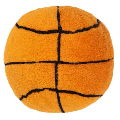 Outward Hound Charming Pets Squeaky Sports Ballz [Design: Basketball]