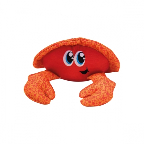 Floatiez Orange Crab Floating Dog Toy By Outward Hound - Medium - New, With Tags