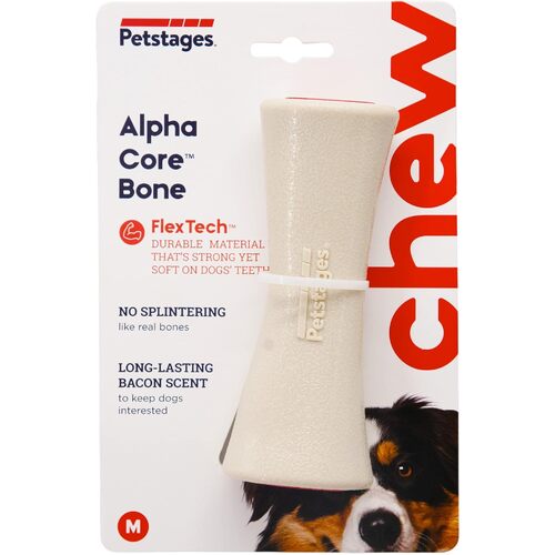 PetStages Alpha Core Bone Dog Chew Toy By Outward Hound - Medium - New, With Tags