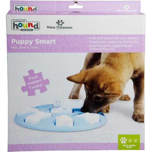 Outward Hound 'Puppy Smart' Treat Dispensing Dog Toy - Brain And Exercise Game For Dogs By Nina Ottosson
