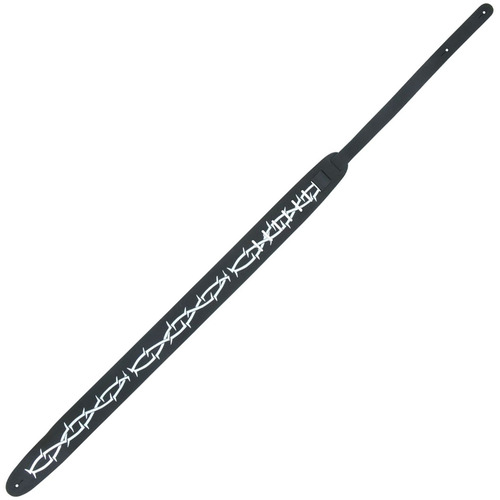 Perri's Guitar Strap 100% Leather - Barbed Wire