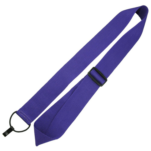Classical Guitar/Ukulele Strap by Perri's - Snap On - Purple Nylon