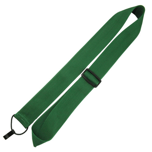 Classical Guitar/Ukulele Strap by Perri's - Snap On - Green Nylon