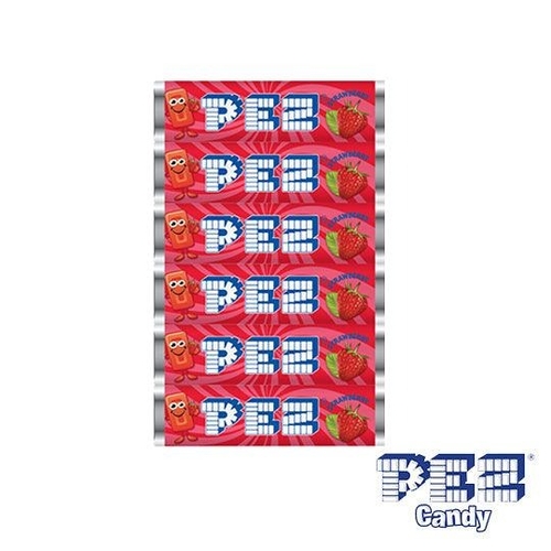 Pez Candy Refills Strawberry 6 Pack - New, Sealed