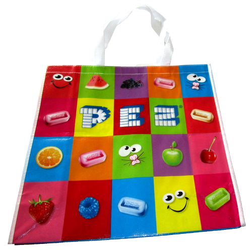 Pez Icons Candy Tablets Shopping Tote Bag - New