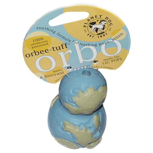 Planet Dog Orbee Tuff Orbo Pup [Colour: Blue] [Size: Small]