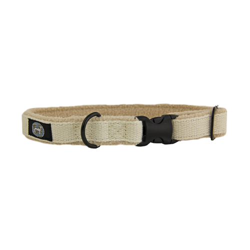 Planet Dog Cozy Hemp Collar- [Colour: Natural] [Size: Large]