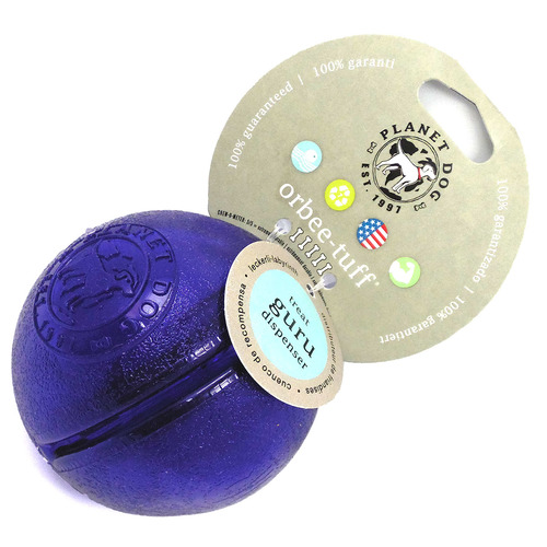 Planet Dog Orbee Tuff GuRu Treat Dispenser Ball [Colour: Purple]