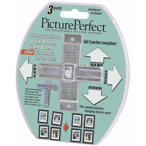 Ranchmark Picture Perfect - The Adjustable Picture Hanger - 3-Pack - New