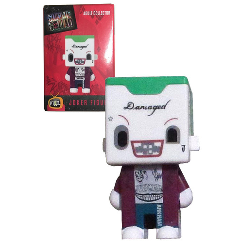 SD Toys Pixel Figure - Suicide Squad The Joker - New, Mint Condition