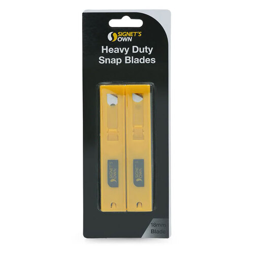 Snap Off Blades (20 Count) & Dispenser for 18mm Packing/Utility Knife
