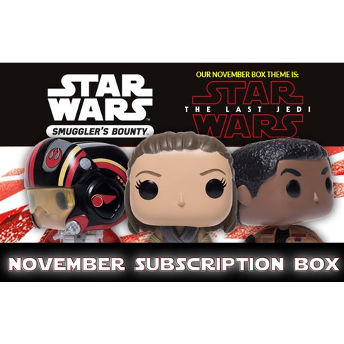 Funko Smugglers Bounty Subscription Box - November 2017 The Last Jedi - New [Size: One Size Fits All]