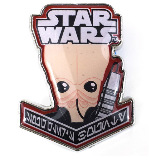 Star Wars Smuggler's Bounty Souvenir Pin Badge Figrin D'an Mint Condition