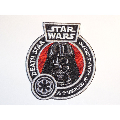Star Wars Smuggler's Bounty Souvenir Patch Darth Vader Death Star Mint Condition