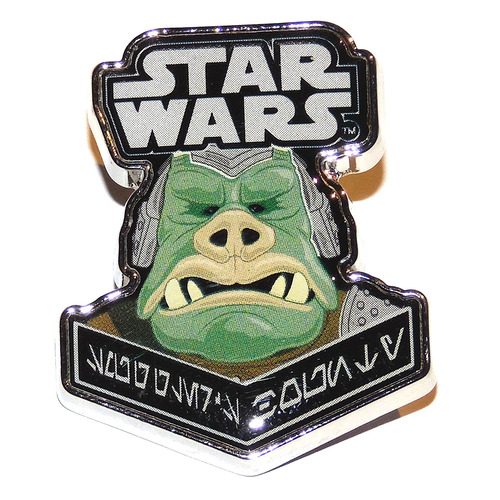 Star Wars Smuggler's Bounty Souvenir Pin Badge Gamorrean Guard Mint Condition