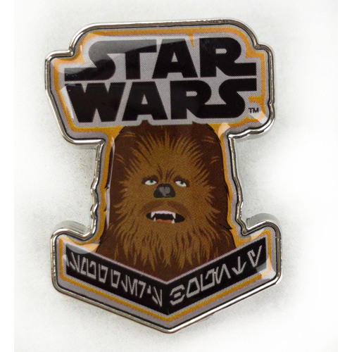 Star Wars Smuggler's Bounty Souvenir Pin Badge 40th Anniversary Chewbacca New Mint Condition