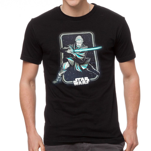 Funko POP! Star Wars Smugglers Bounty Jedi T-Shirt New [Style: Obi-Wan Kenobi] [Size: Large]
