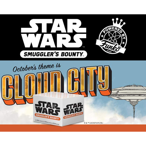 Funko Star Wars Smugglers Bounty Subscription Box - October 2018 Cloud City - New [Size: No Shirt This Month]