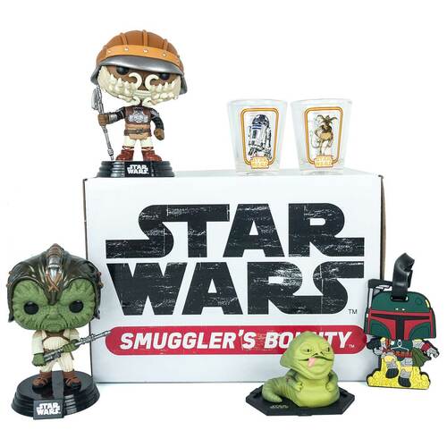 Funko Star Wars Smugglers Bounty Subscription Box - December 2018 Jabba's Skiff - New [Size: One Size Fits All]