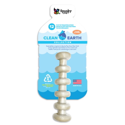 Clean Earth Recycled Stick Dog Toy By Spunky Pup - Small/Medium - New, With Tags