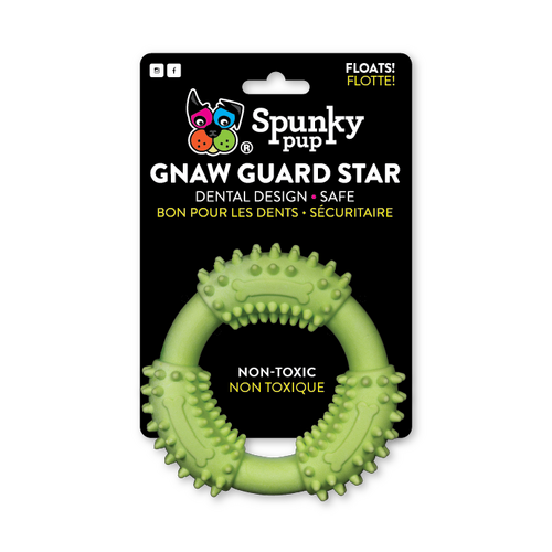 Gnaw Guard Ring Dog Toy By Spunky Pup - Small - New, With Tags