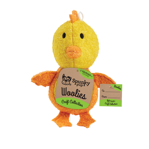 Woolies Chicken Dog Toy By Spunky Pup - Mini - New, With Tags