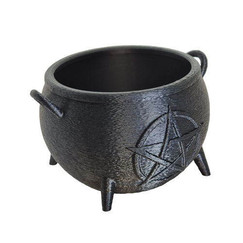 Supportive Solutions 3D Printed Cauldron Planter - Large - New, Handmade [Colour:Rainbow]