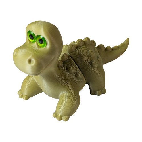 Supportive Solutions Sauropod Keyring & Bag Charm - One Size - Green  - New, Handmade