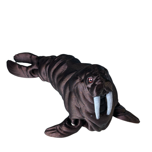 Supportive Solutions Walrus Figurine - One Size Galaxy Brown - New, Handmade