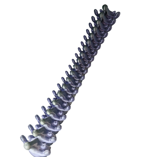 Supportive Solutions Spine Jewellery Hanger - One Size Silver/Violet - New, Handmade