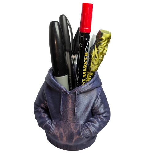 Supportive Solutions Urban Hoodie Pencil Holder Purple - New, Handmade