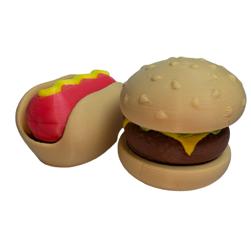 Supportive Solutions The Drive-Thru Haptic Fidget Duo Sensory Fidget Set - Set Of 2 Multi-coloured - New, Handmade