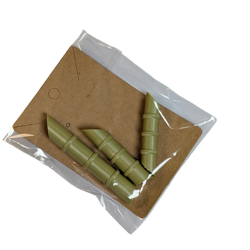 Supportive Solutions Bamboo Magnet Set - Set Of 3 Multi-coloured - New, Handmade